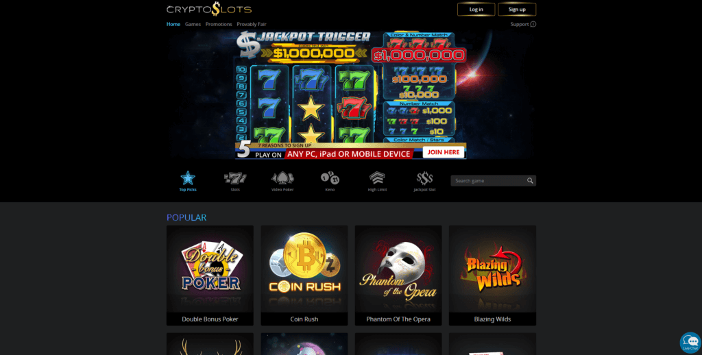 Crypto Slots Casino