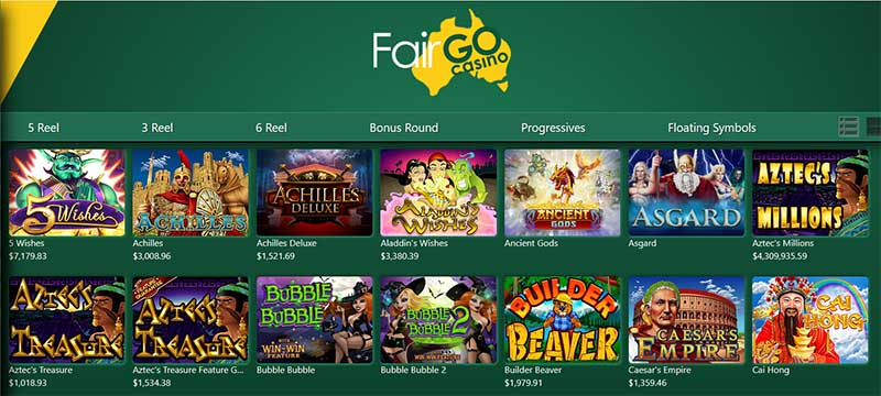 Fair Go Casino Games